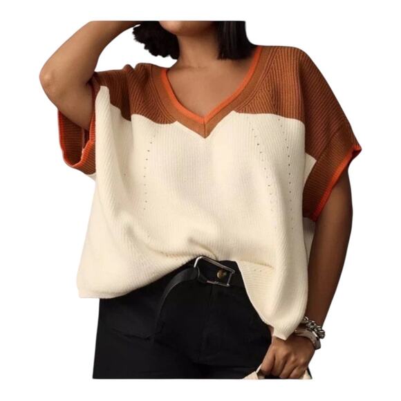 Anthropologie Maeve Oversized Sweater Women XL - Picture 1 of 4